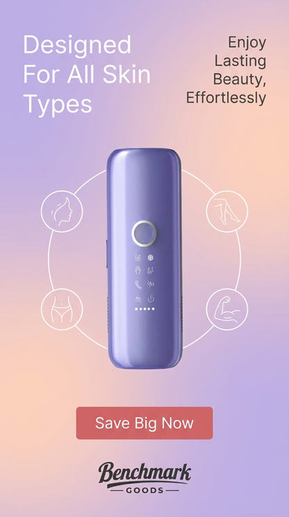 Laser IPL hair removal handset