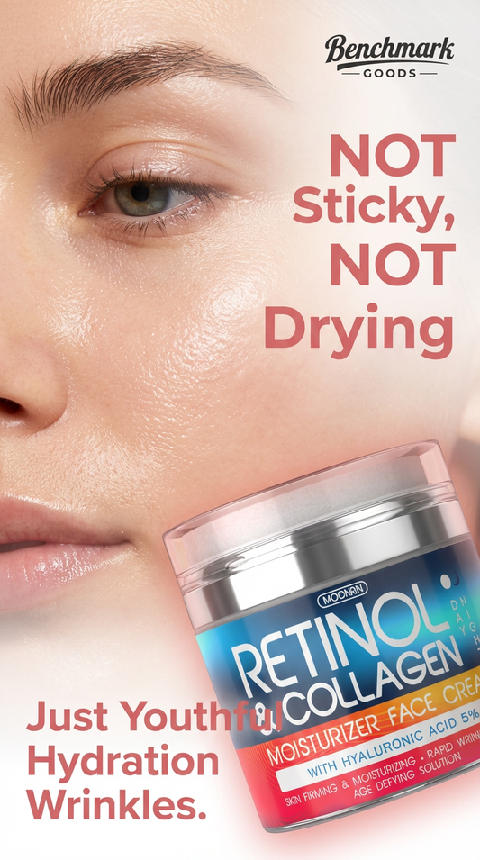 Retinol collagen face moisturizer cream