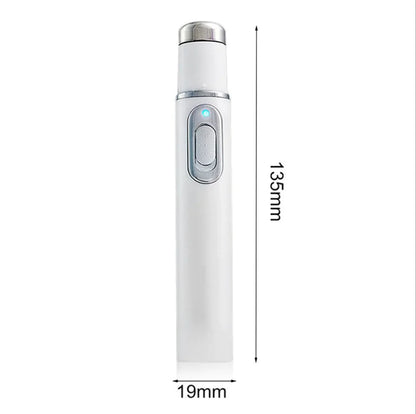 Blue light therapy pen for skincare