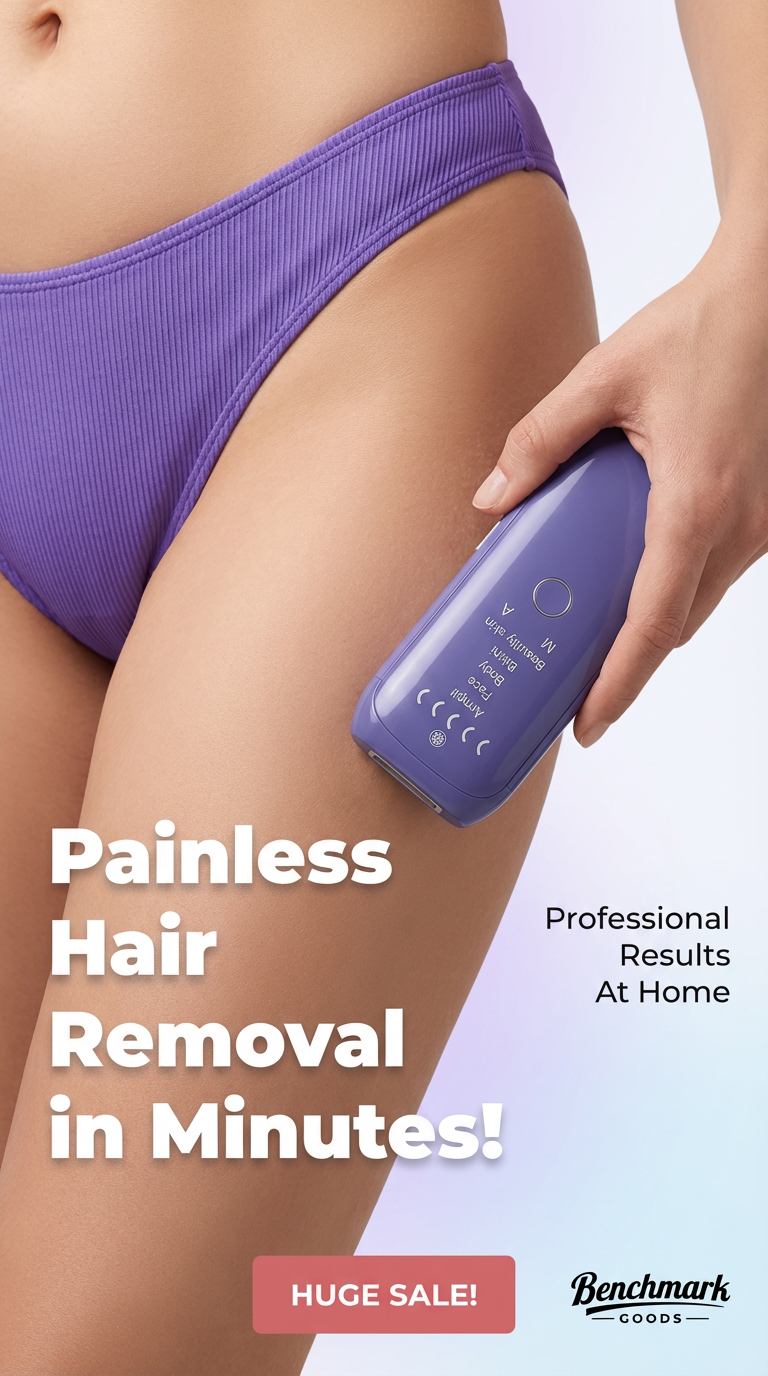 Laser IPL hair removal handset