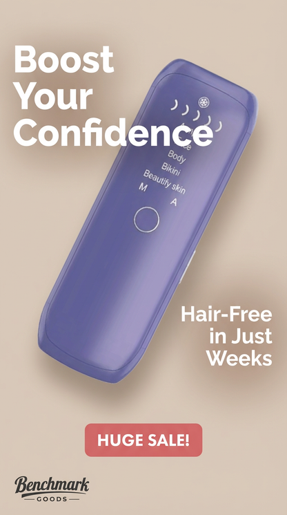 Laser IPL hair removal handset