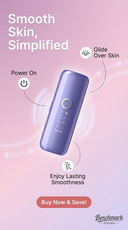 Laser IPL hair removal handset