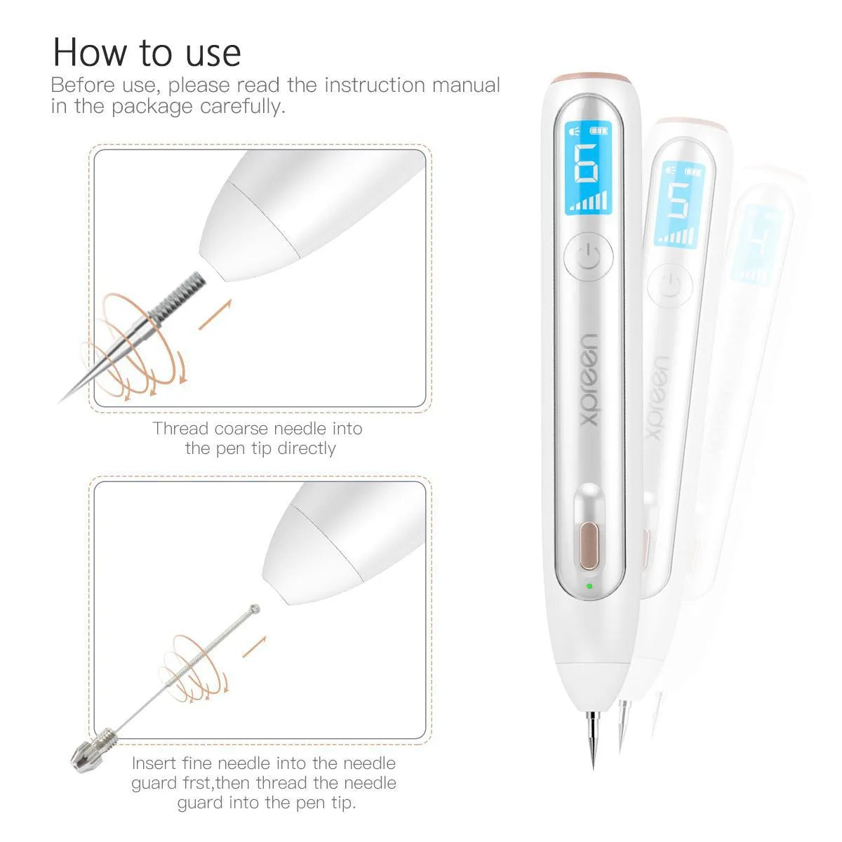 Advanced Plasma Pen Tattoo, Mole, Freckles and Skin Tag Eraser